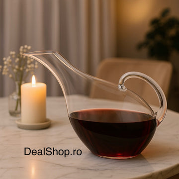 Decantor vin în forma de lebada 1500 ml Sticla Carafa vin TERASA piscina evenimente
