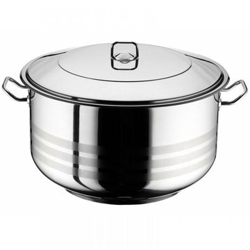 Cratită din Inox 16,2 Litri Bachmayer, 36 x 16 cm Perfectă pentru Gătitul în Cantități Mari