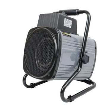 Aeroterma electrica monofazata Breckner AE 2.4-M, 2.4 kw suprafata incalzita 24 mp volum aer incalzit 233 mc/h, termostat, dubla protectie la supraincalzire