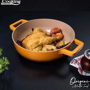 Cratita joasa 3,4 litri 26 × 8 cm RECOMANDAT DE CHEF NICOLAI TAND COOKING BY HEINNER GATESTE SANATOS
