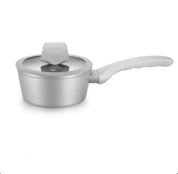 Cratita ibric cu capac sticla 1,3 litri Royalty Line Silver
