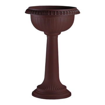 Ghiveci Amfora cu picior inalt, Brown 32 cm, H 63, 549 MN