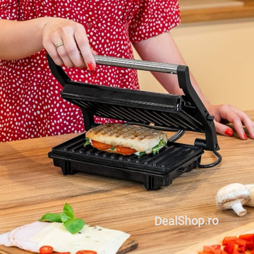 GRILL ELECTRIC 1000 W presa PANINI TEESA TSA3234