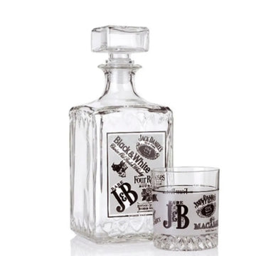 Set whisky Brands 7 piese decantor sticla 6 pahare