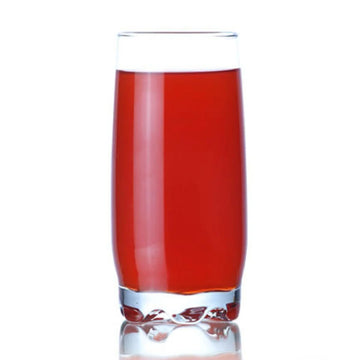 Set 6 pahare pentru apa suc vin bere Lav Adora 390 ml sticla transparenta