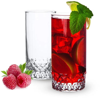Set 6 pahare sticla apa suc bere vin Pasabahce Valse 290 ml terasa evenimente piscina