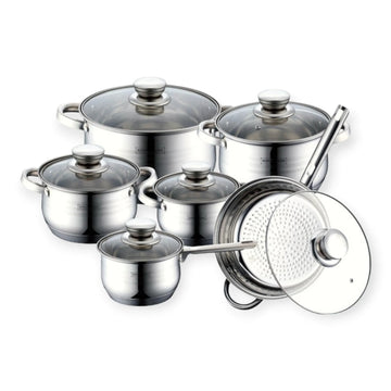 Set cratite inox 12 piese Royalty Line -1231