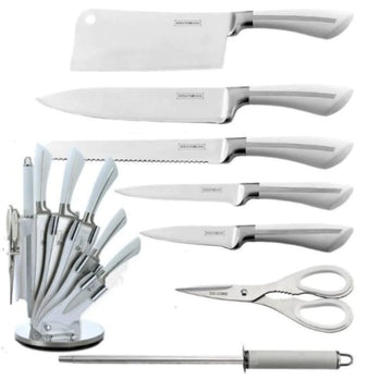 Set cutite 8 piese cu suport rotativ Royalty Line Premium RL KSS750