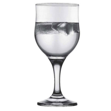 Set pahare sticla apa vin Pasabahce Tulipe 6 piese 315 ml
