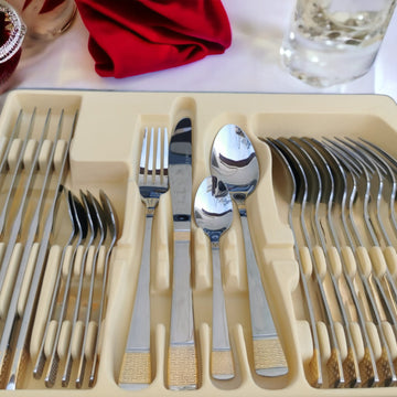Set tacamuri 6 persoane 24 piese Limited Edition Italy Model LV-2474 Cadoul perfect