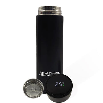 Termos inteligent din otel inoxidabil cu ecran LCD,450 ml Cooking By Heinner