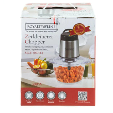 Tocator de alimente Royalty Line 300W MCE-300.34.1