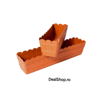 Jardiniera terasa gradina rustica 40 cm