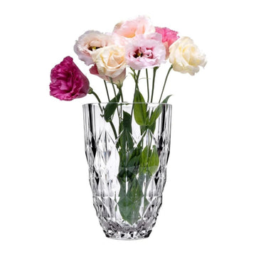 Vază Lavinia din Sticlă Cristalină 21,8 cm – Vază Elegantă pentru Flori