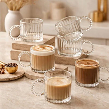 Set 6 Cești Cafea Rayan Luce – Cești Espresso 200 ml