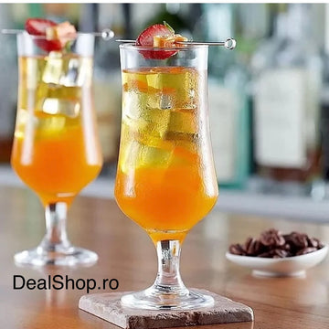 Set 6 pahare premium LAV Nevakar 385 ml, sticlă elegantă pentru cocktailuri și băuturi fine, design sofisticat pentru servire rafinată