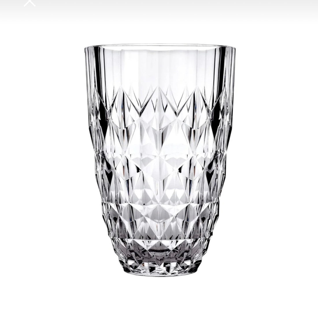 Vază Lavinia din Sticlă Cristalină 21,8 cm – Vază Elegantă pentru Flori