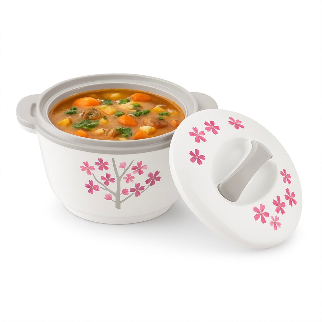 Caserolă Termică Bella 2.6 Litri, Interior Inox, Menține Cald 4–6 Ore