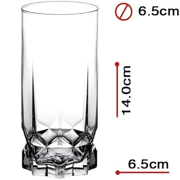 Set 6 Pahare Pasabahce Future 320 ml – Sticla premium Design Modern