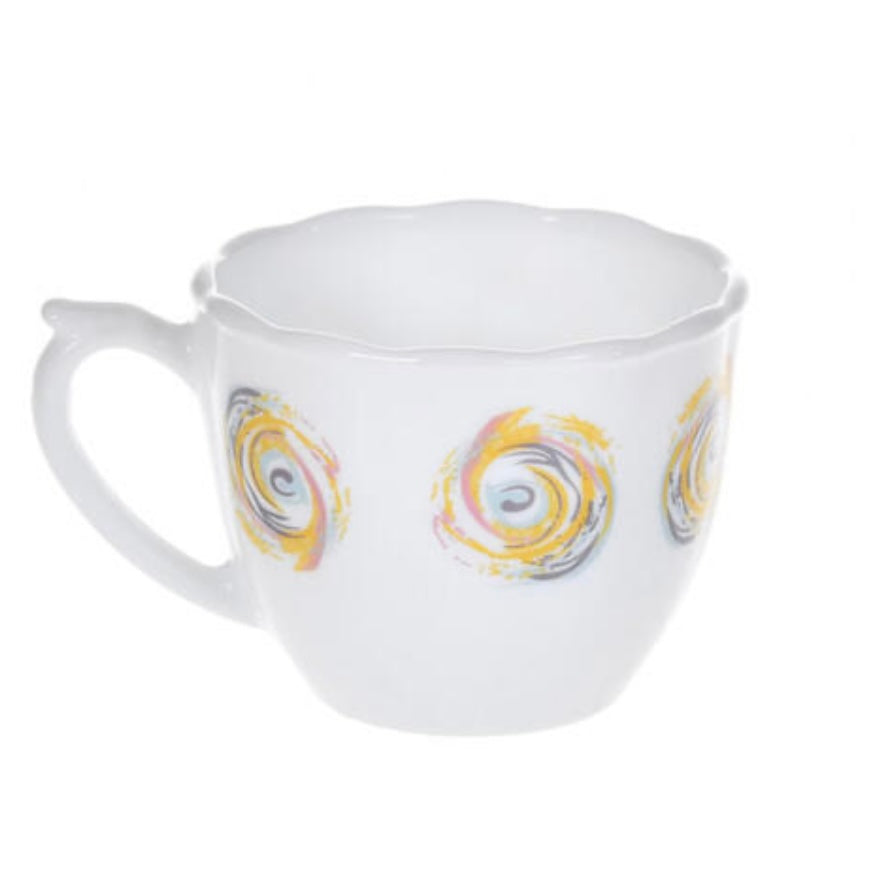 Set 6 Cești Opal Spiral 190 ml  Design Modern și Elegant