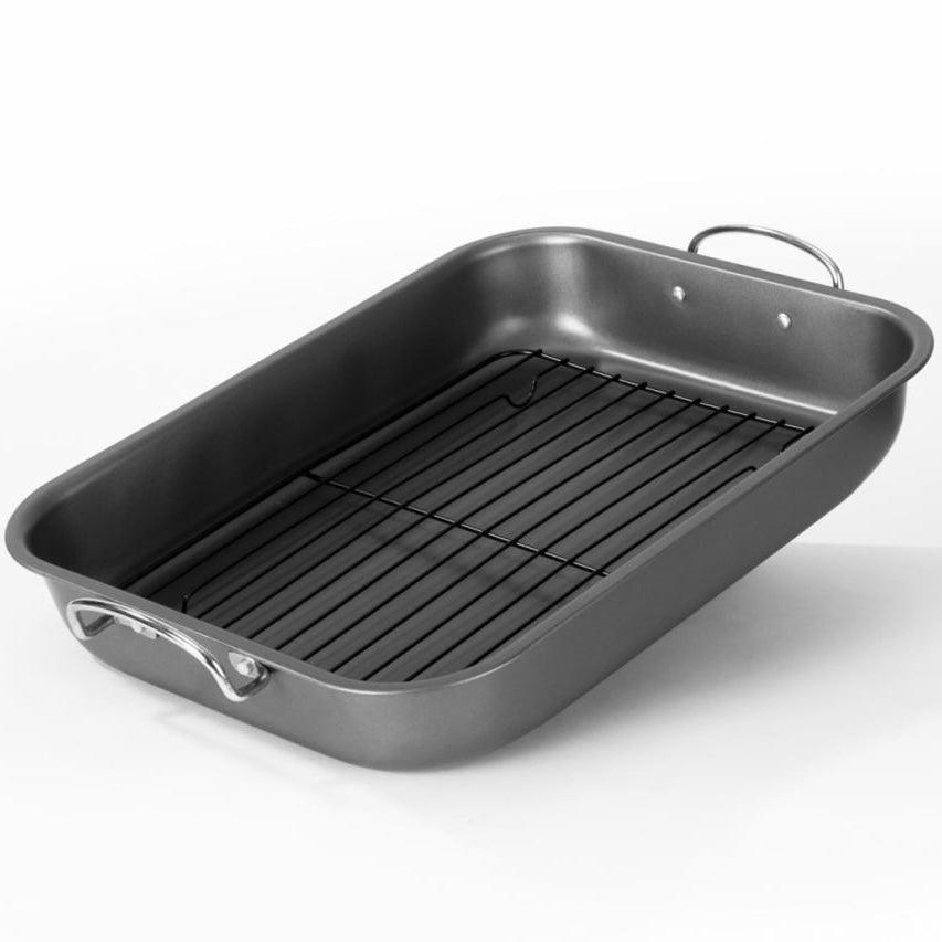 Tava cuptor cu grill inclus, 39 x 29 x 6 cm, Vanora