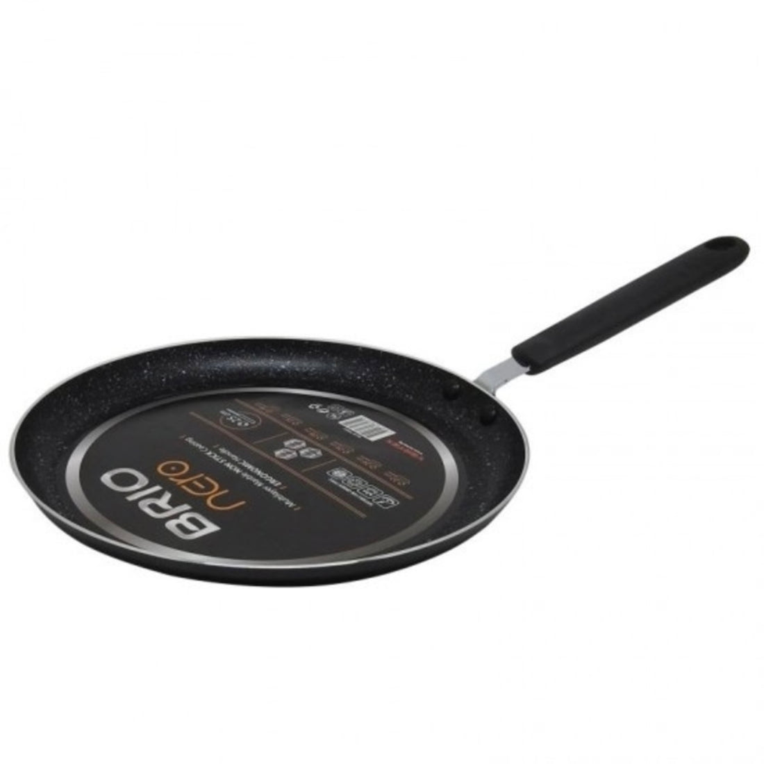 Tigaie Clatite Brio Nero Antiaderenta Aluminiu Stantat 25cm