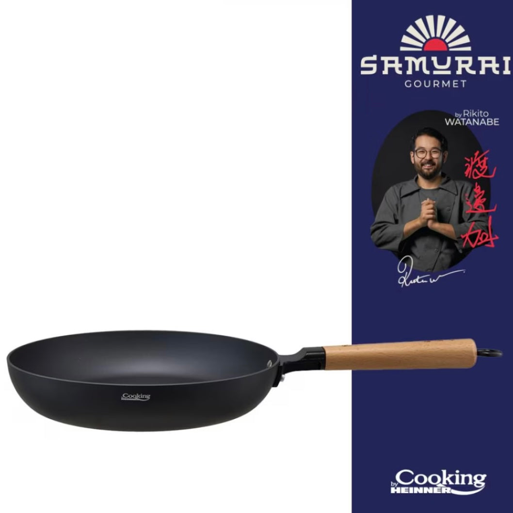 Tigaie Cooking by Heinner - Samurai Gourmet by Rikito Watanabe, invelis ceramic, inductie, 26 x 5 cm