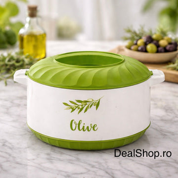 Caserola termica 9 litri cu interior inox – Recipient Izoterm pentru Păstrarea Mâncării Calde sau Reci