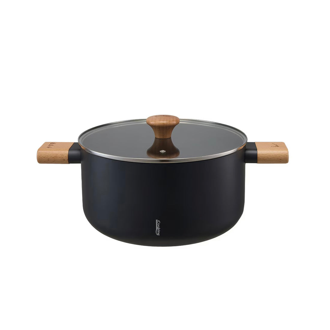 Oala cu capac Cooking by Heinner - Samurai Gourmet by Rikito Watanabe, invelis ceramic, inductie, 24 x 12.5 cm, 5.3 L