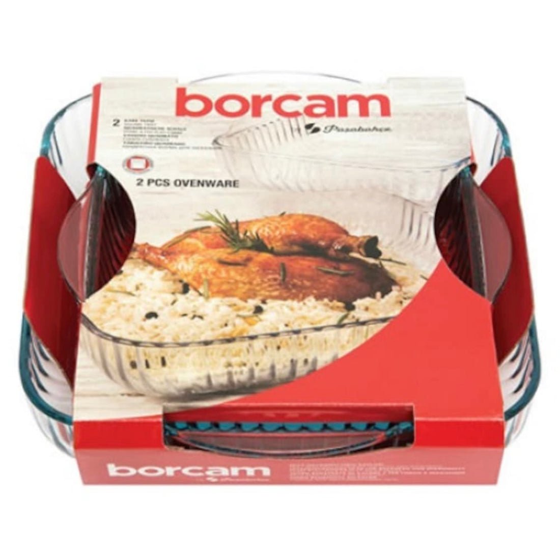 Set 2 tavi yena patrate, 3,5 litri + 2 litri, Borcam cu model 159166