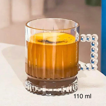 Set 6 Cești Cafea Scurtă 110 ml din Sticlă Rayan Luce – Cești Espresso