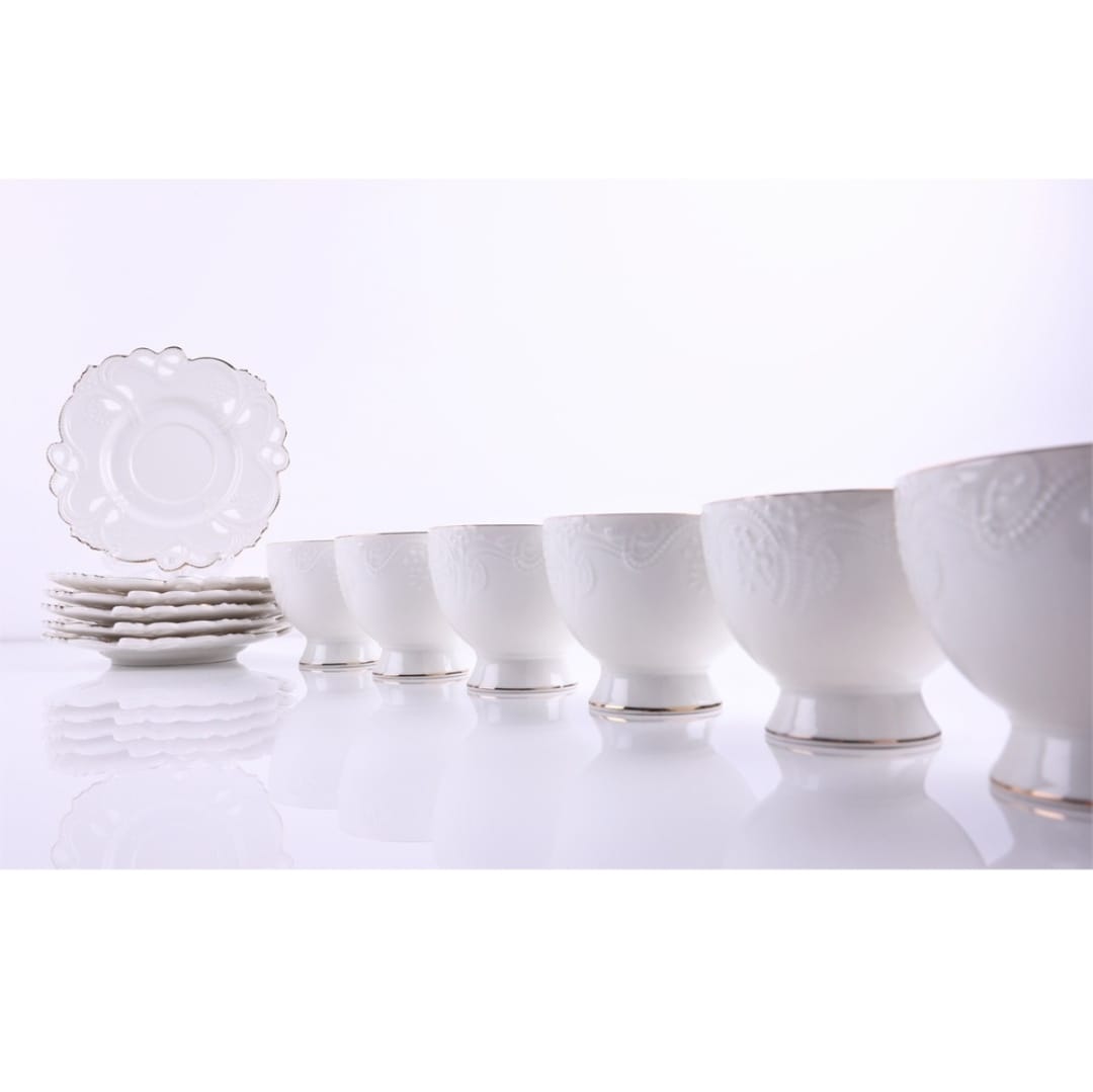 Set 6 cesti pentru ceai sau cafea Malooki Luxury Collection, 4455