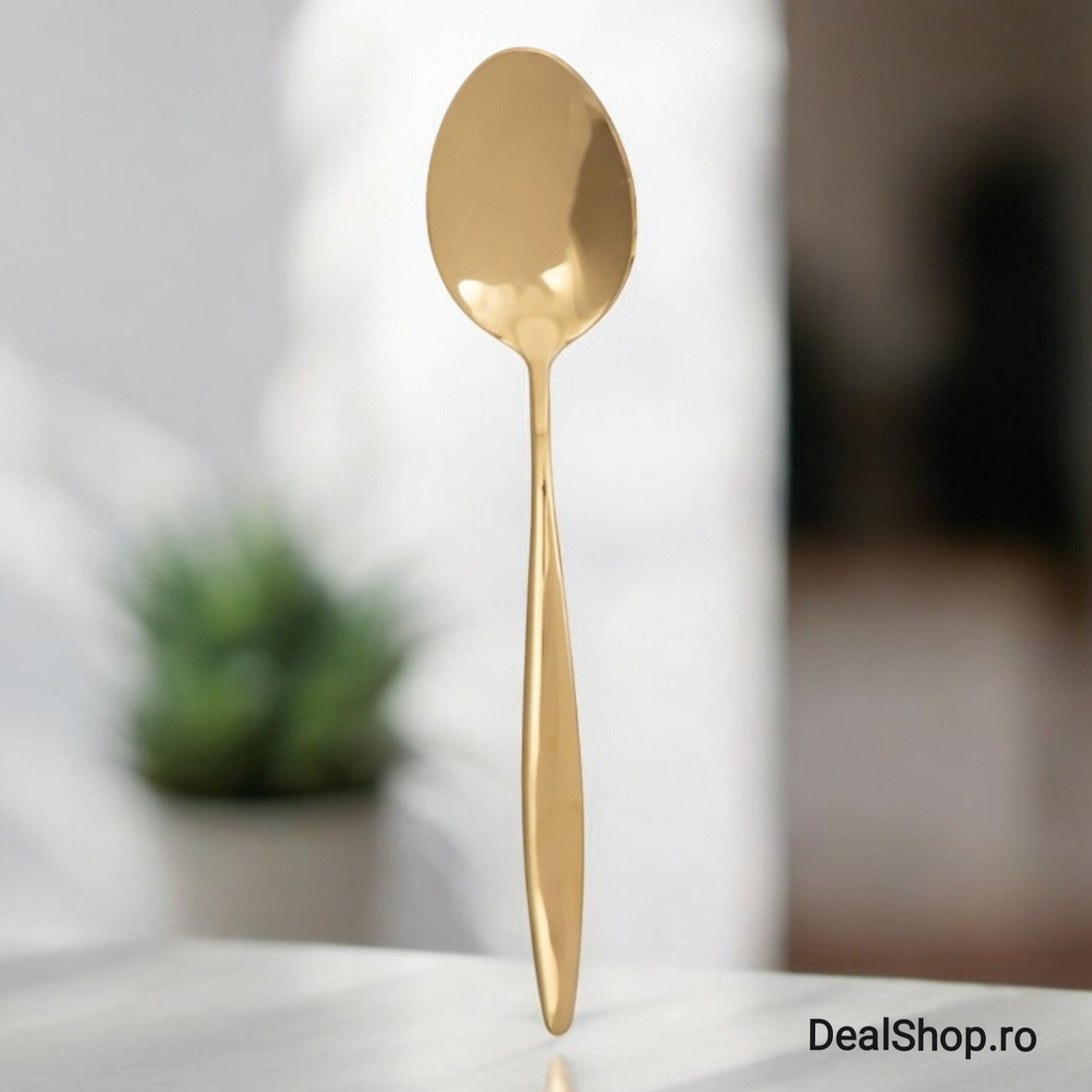 Set 6 Linguri Aurii din Inox Deluxe Gold – Eleganță și Calitate Premium