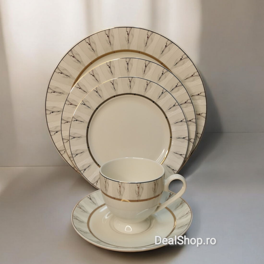 Set masa porțelan 6 persoane 30 piese Rawi 107 Cadoul perfect pt evenimente nunta zi  onomastica