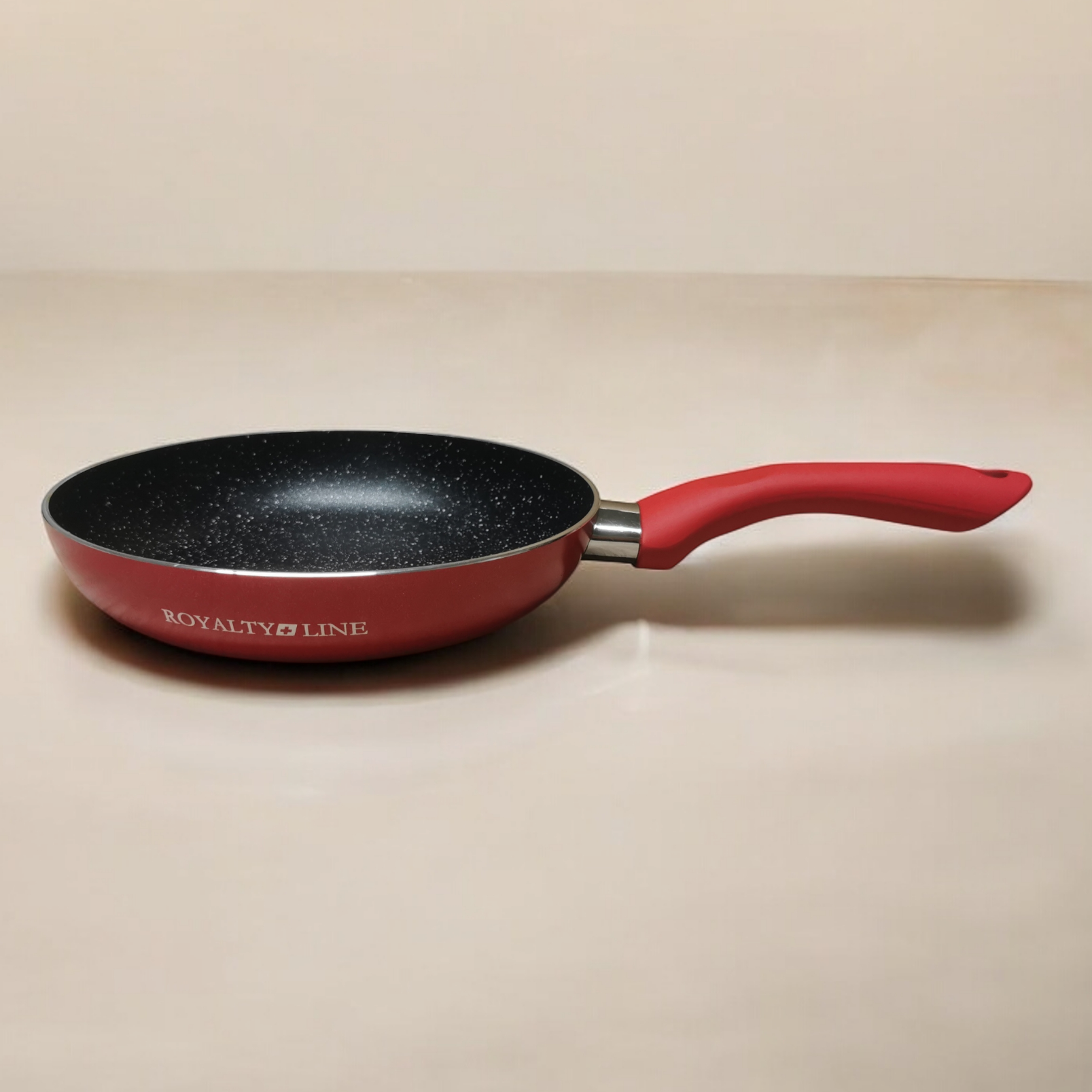 Tigaie cu invelis de marmura Royalty Line 20 cm Red  Gatit Sanatos și Eficient