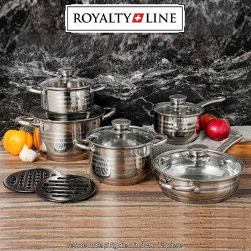 Set cratite inox Royalty line RL-1232