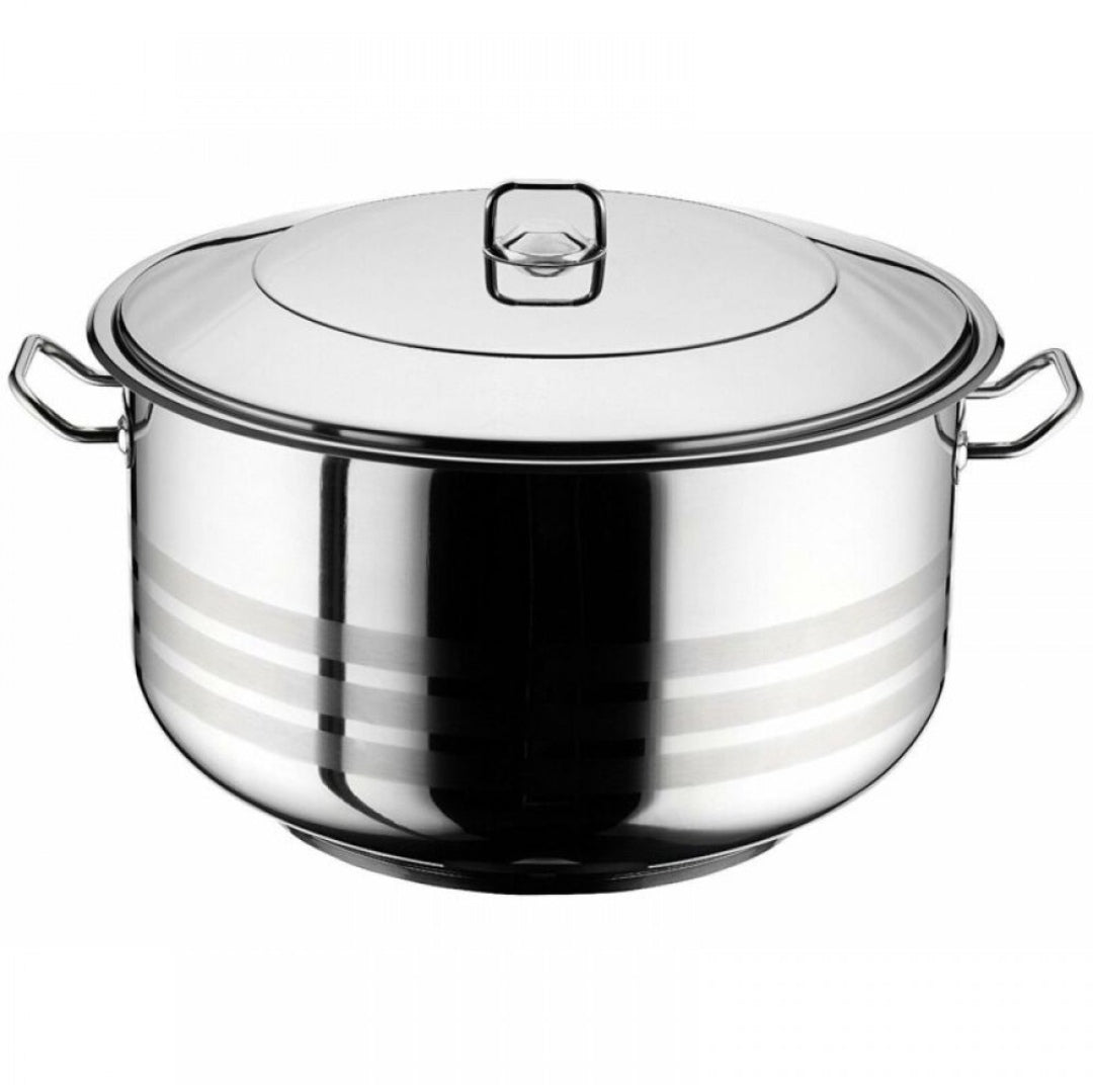 Cratită din Inox 16,2 Litri Bachmayer, 36 x 16 cm Perfectă pentru Gătitul în Cantități Mari