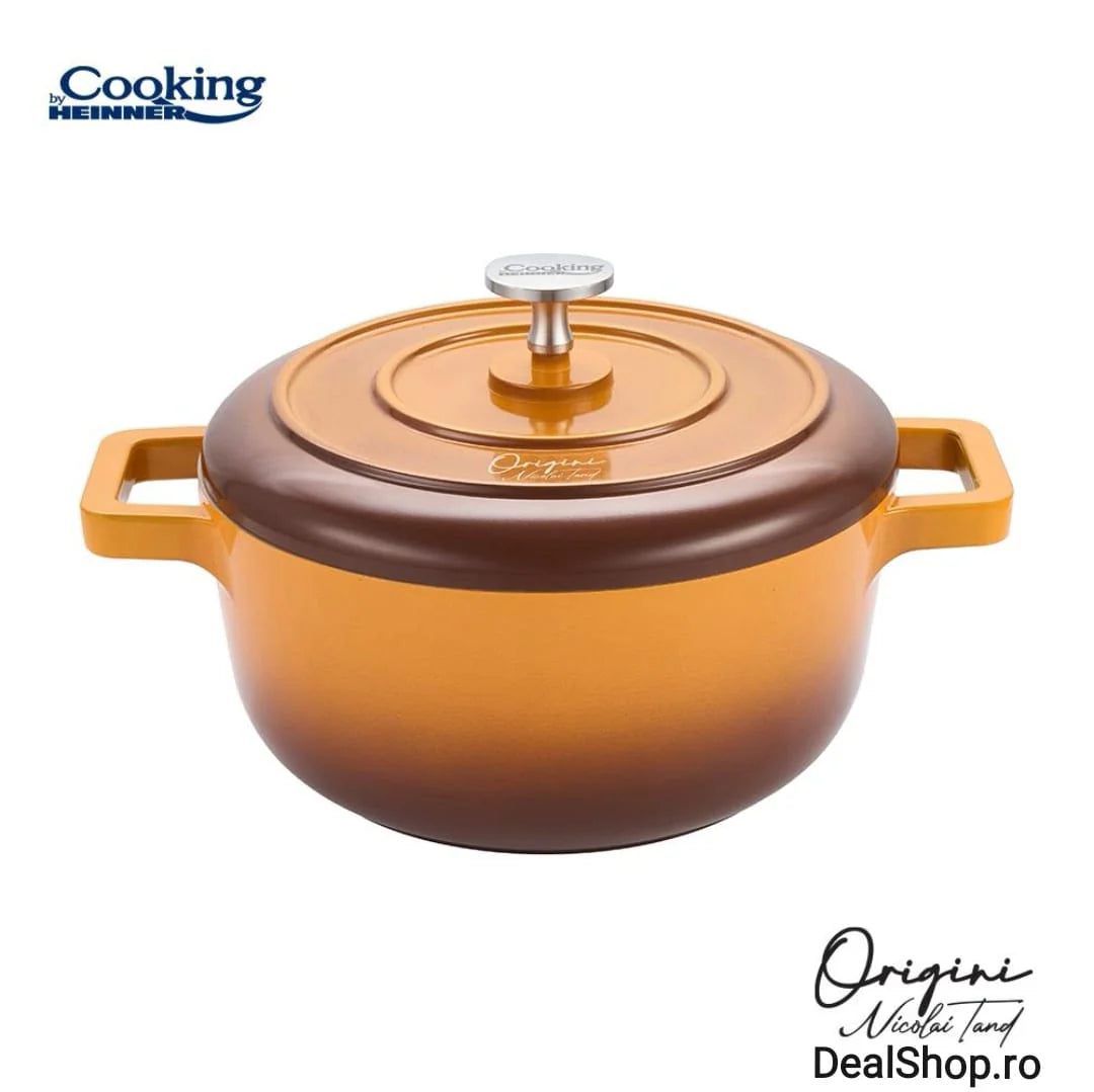 Cratita 5,8 litri 26 × 12,5 cm cu capac RECOMANDAT DE  NICOLAI TAND COOKING BY HEINNER