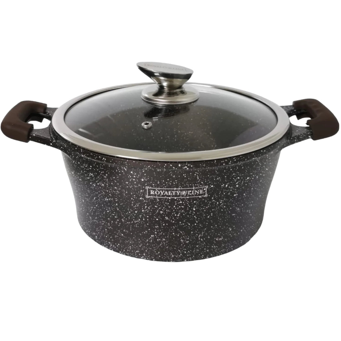 Cratita cu Invelis de Marmura, 4,1 L, Royalty line, Maroniu