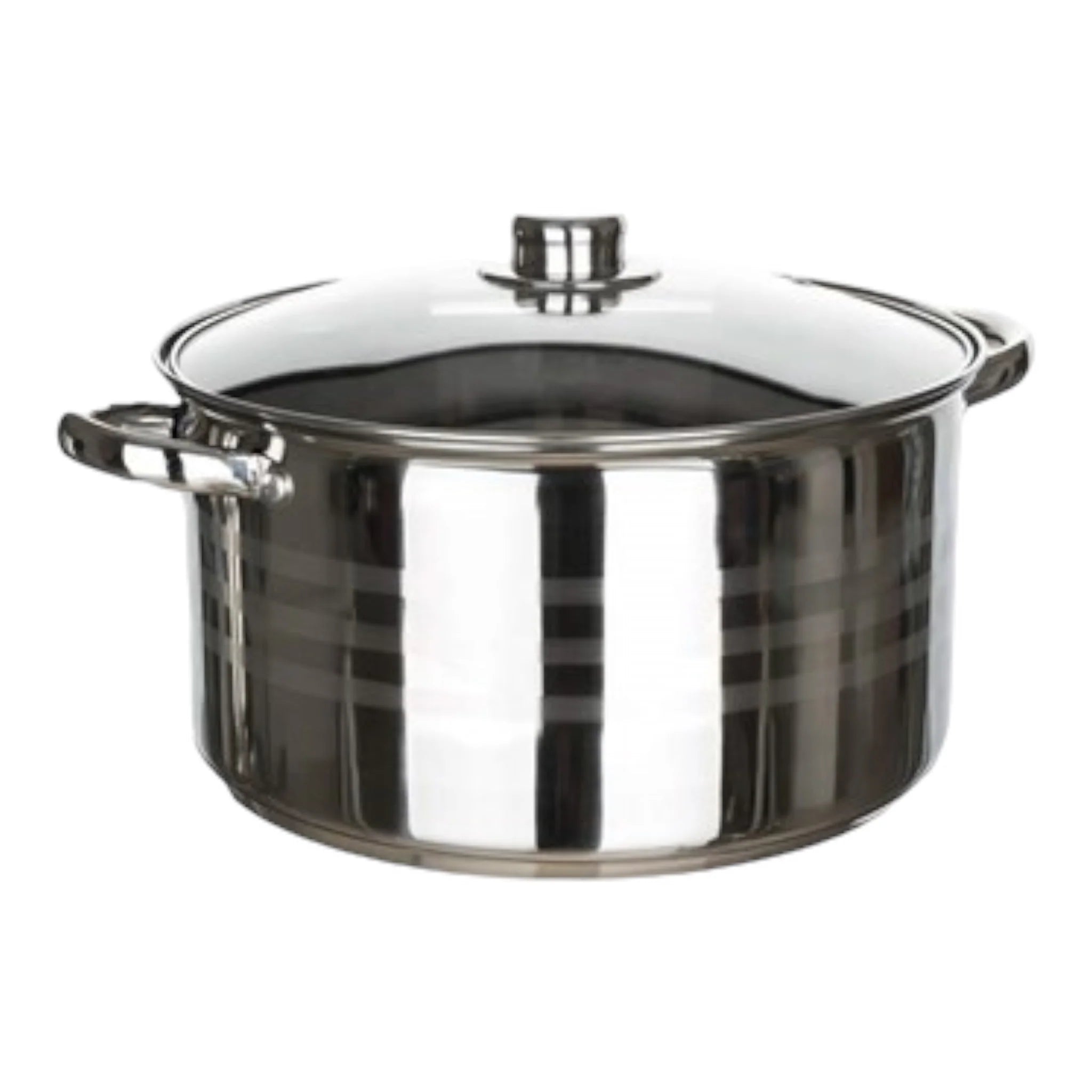 Cratita inox 6,5 litri capac de sticlă fund multistrat Royalty Line Gătit Eficient și Elegant