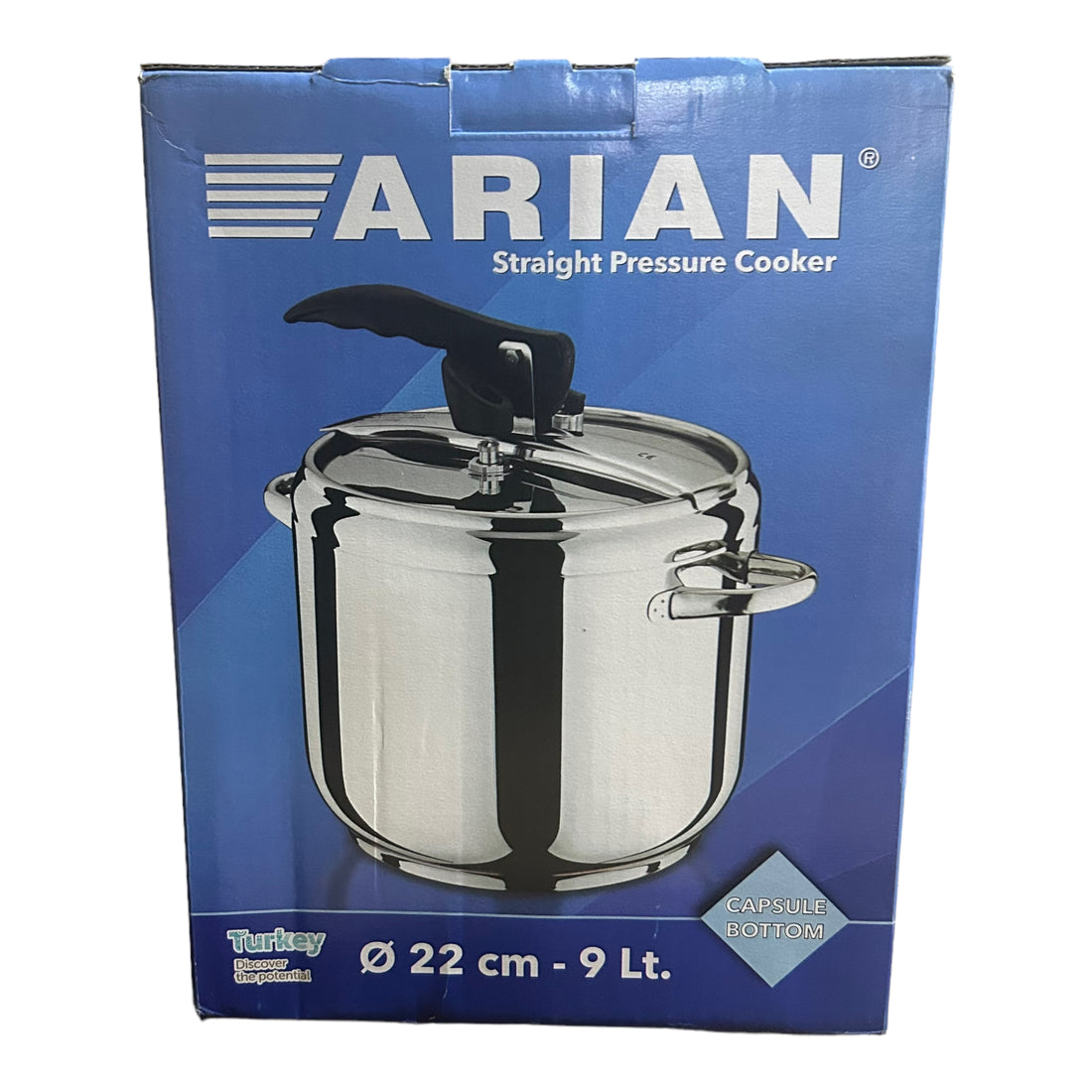 Oala 9 litri sarmale sub presiune din inox Arian Cucta gatit sanatos sarmale ciorba