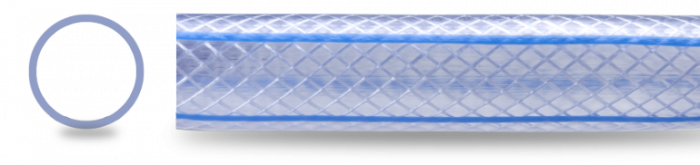 Furtun 20 metri gradina terasa Transparent cu Insertie ETS A 1/2