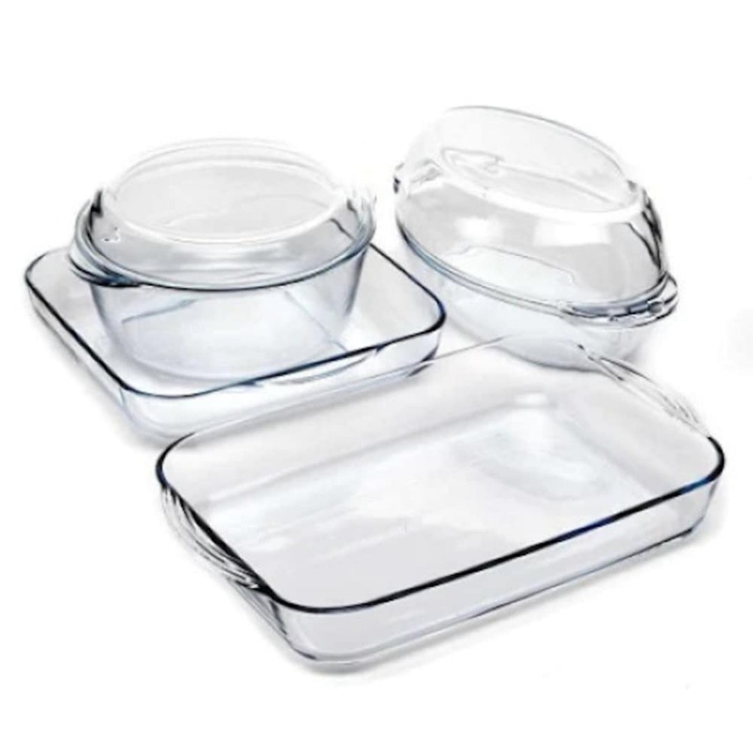 Set vase yena termorezistente 6 piese, Borcam