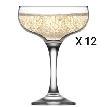 Set 12 pahare cocktail vin spumant desert sticla LAV Misket 235 ml TERASA EVENIMENTE CADOUL PERFECT