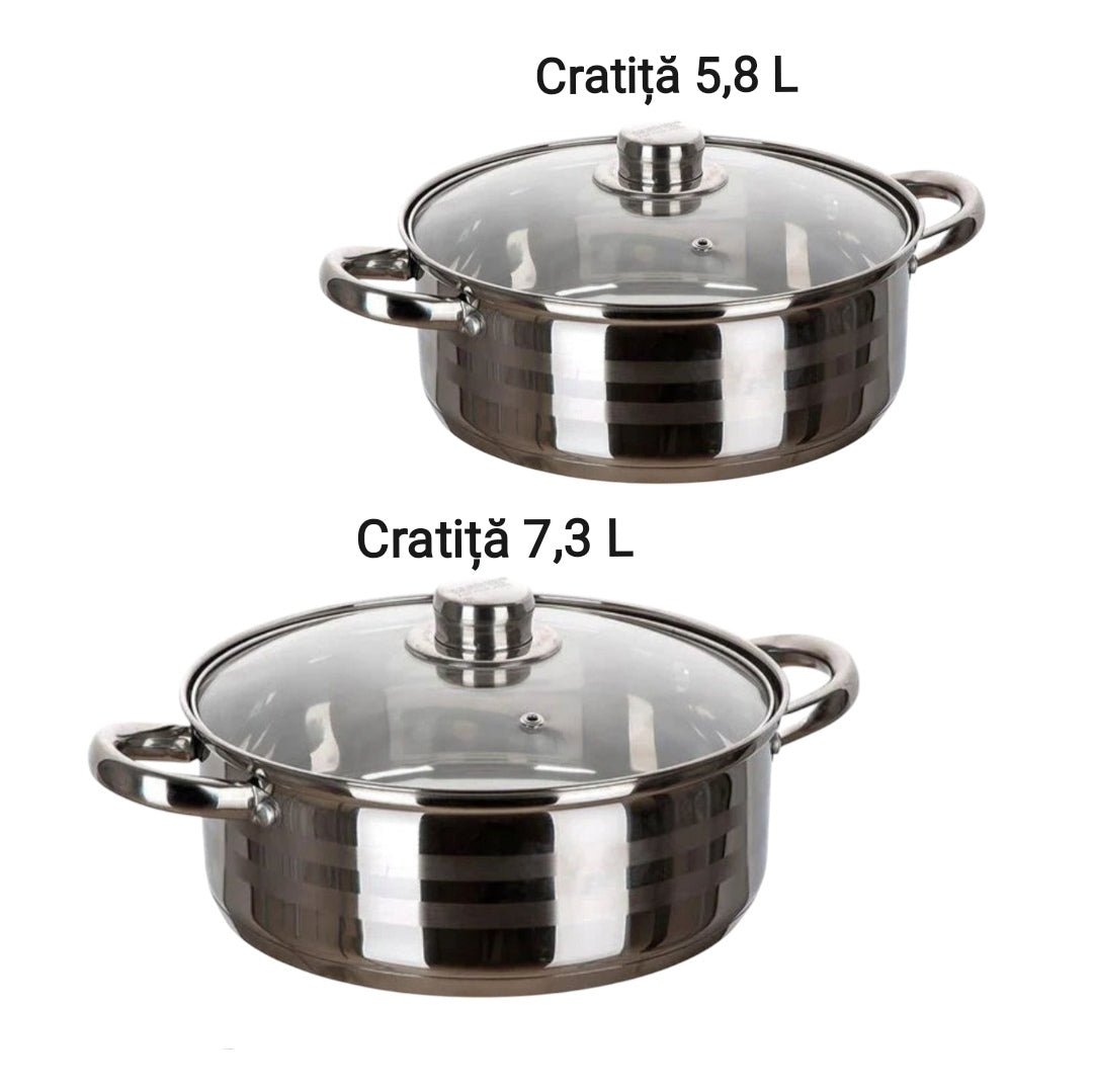 Cratite Inox Mărește imaginea