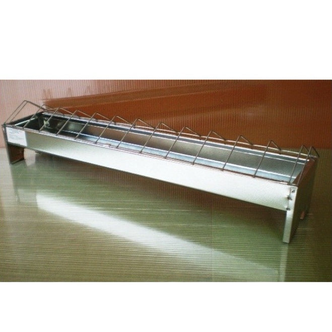 Hranitoare pentru pasari curte 75 cm, tabla zincata