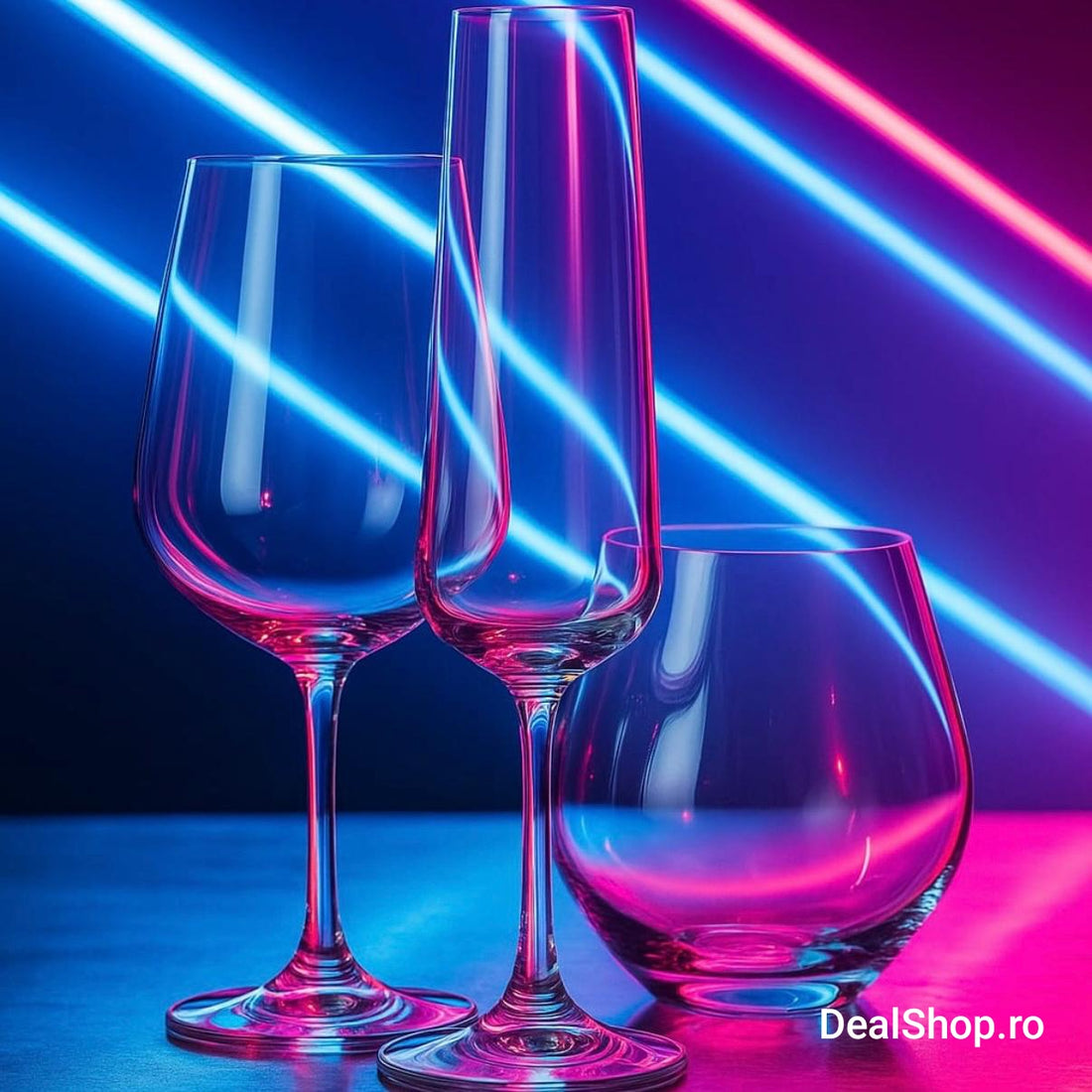 Set 18 Pahare Bohemia Cristal  Eleganță și Rafinament pentru Vin Șampanie și Whiskey Cadoul perfect