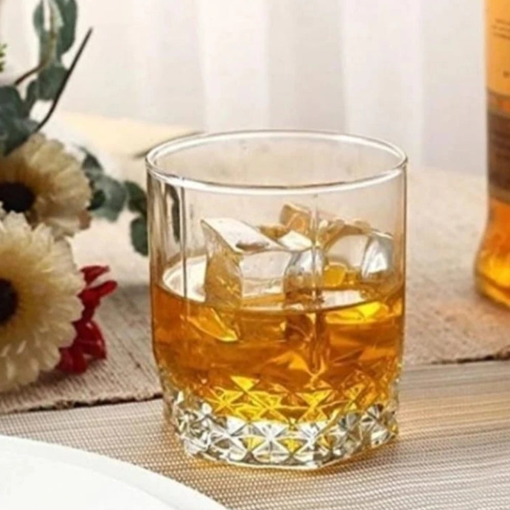 Set 12 Pahare din Sticlă Valse  6x250 ml & 6x315 ml Design Elegant pentru Servire Versatilă