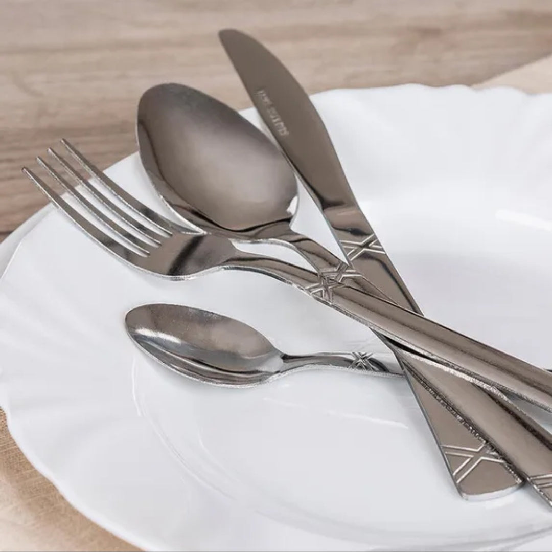 Set 6 persoane tacâmuri inox APETIT DESTINI, 24 piese