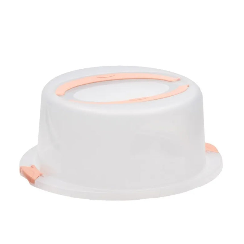Cutie Rotunda cu Capac pentru Tort sau Prajituri 30 cm